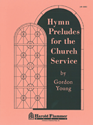 Hymn Preludes for Church Service Organ sheet music cover